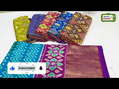 Latest patola ikkat sarees||navarathna ikkat sarees||ikkat sarees with price ||pure ikkat sarees