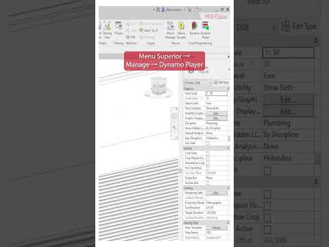 Dynamo for Autodesk Revit para projetos de tubulações #Shorts