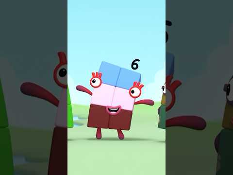 Back to School Counting Fun: Colourful Painting Numbers - Part 4 | Number Six | Numberblocks