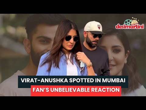 You Won’t Believe This Fan’s Reaction to Seeing Virat Kohli & Anushka Sharma in Mumbai!