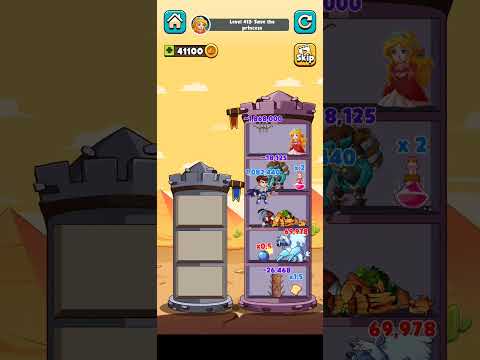 Max Level Hero Tower War All Levels New Update Android , ios Shorts # 412