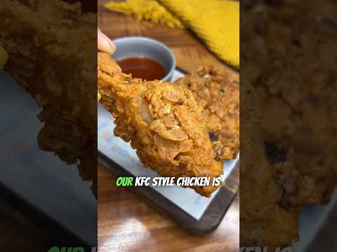 KFC styled fried chicken at home #foodshorts