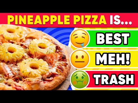 Tier List: Rank Fast Food from Favourite to Trash 🍕🍔📝 Junk Food Quiz | Daily Quiz