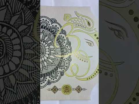 How to draw Mandala Art With Easy Draw | Mandala Art Drawing 😍✨ #mandala #art #drawing #easy #shorts