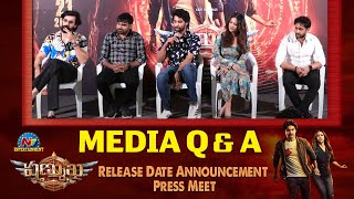 Media Q & A With Shanmukha Movie Team | Avika Gor | Aadhi Saikumar || NTVENT