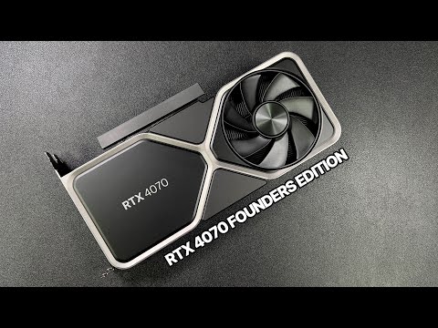 NVIDIA RTX 4070 Founders Edition | Unboxing | Benchmarks | Thermals | 1440p Gaming