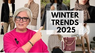 OVER 50? 8 Winter Fashion Trends for 2025 | Wearable Style!