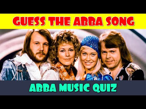 Guess the ABBA Songs Music Quiz