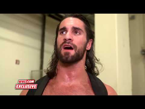 Seth Rollins tell the story forafter brutal Ladder Match, April 27, 2018