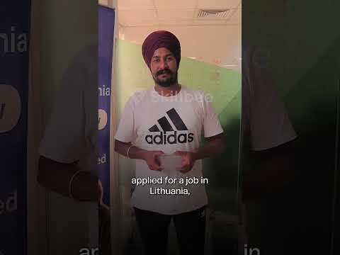 Balwinder Singh ने TRP कार्ड हासिल कर Lithuania में नई शुरुआत के लिए उड़ान भरी! ✈️ #successstory