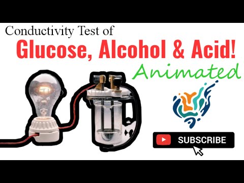 Conductivity test of Acid, Alcohol and Glucose | Animated video | Say creators