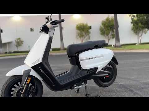 New 2024 Velocifero Tennis E Electric Lithium Dual Battery Scooter in White For Sale In Corona, CA