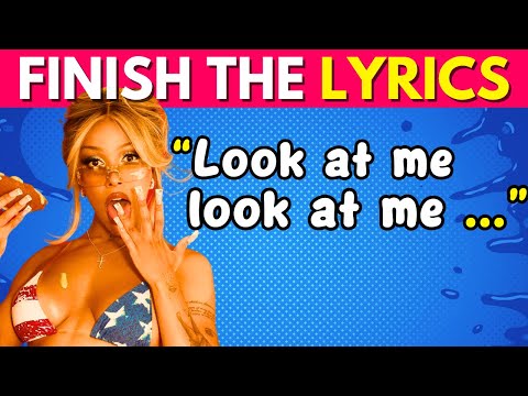 FINISH THE LYRICS - Most Popular Viral TikTok Songs of 2023 📢📀🎵