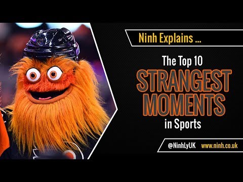 Top 10 Strangest Moments in Sports (ft. Gritty) - EXPLAINED!