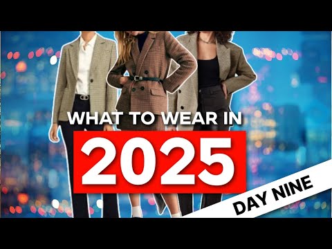 Outfit Ideas With A CHECK BLAZER For 2025 | **DAY NINE **