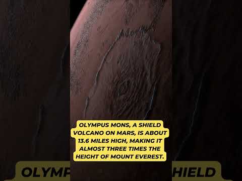 Unveiling Olympus Mons: The Massive Volcano on Mars that Defies Earthly Limits