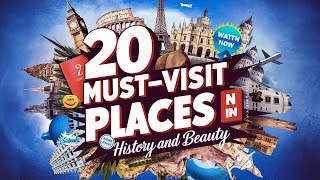 UNBELIEVABLE Europe: Top 20 Most Beautiful & Historic Places You MUST See! #Europe #History #travel