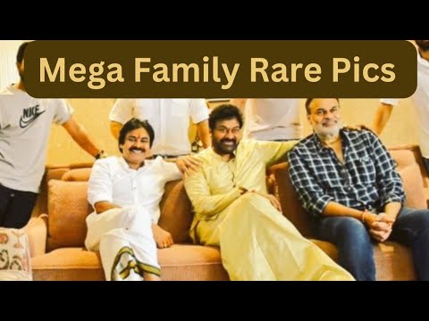 chiranjeevi | pawan kalyan | Game Changer Ram Charan | Rare Pics