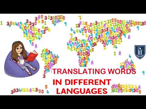 Translate Words into Multiple Languages