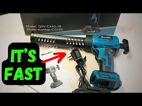 Putting The Seesii Cordless Caulking Gun To The Test: Is It Worth It?