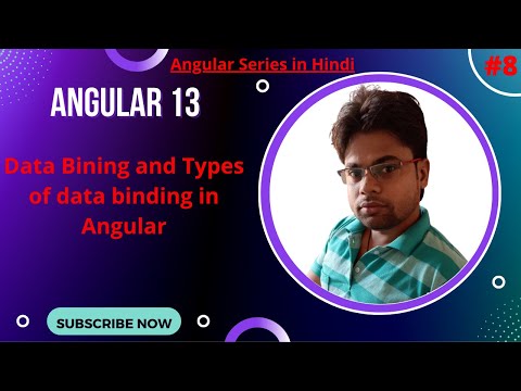 #8 Angular Series - Data Binding in angular | Types of data binding in Angular   | Hindi #angular