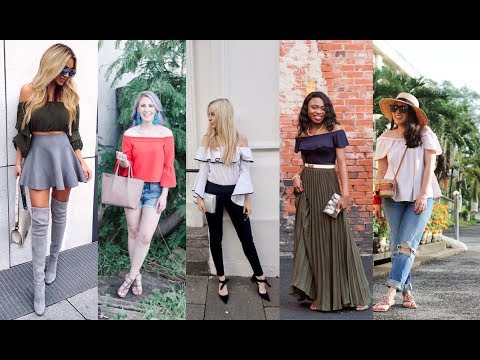 How To Wear Off Shoulder Top