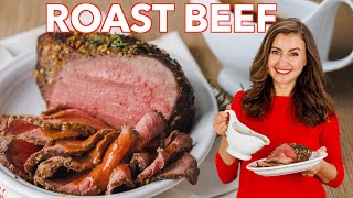 Easy Roast Beef Recipe with Beef Gravy