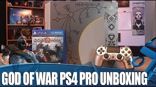 God Of War PS4 Pro Limited Edition Unboxing