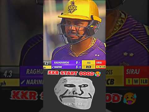 36Th Match Ipl 2024 || KKR Vs RCB || Ipl Highlights ||#ipl2024 #rcbvskkr   #cricket #shorts