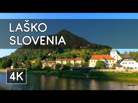 Walking Tour: Laško, Slovenia - 4K UHD Virtual Travel