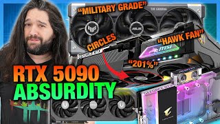 Absolutely Absurd RTX 50 Video Cards: Every 5090 & 5080 Announced So Far