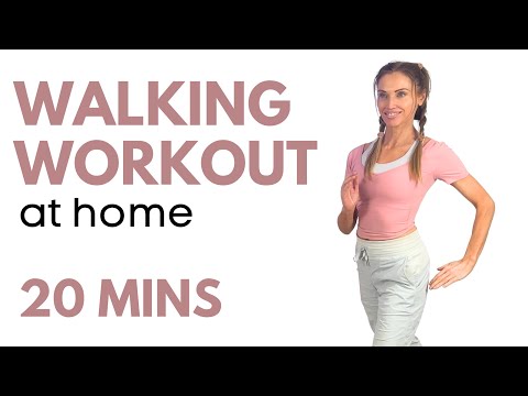 20 Minute Indoor Walking Workout 🔥 Walk at Home