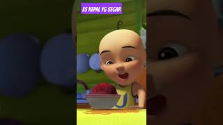 upin ipin minum es kepal #upinipinbaru #upinipin #keretaapituttuttut #