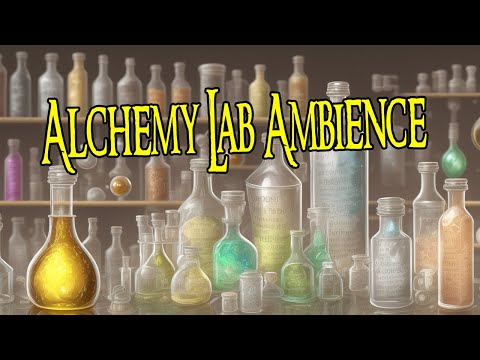 Alchemy Lab Ambience 8 hours | Enter the Enigmatic World of Alchemy