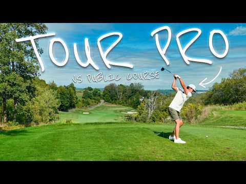 PGA TOUR Pro vs. Public Golf Course (Too Easy?)