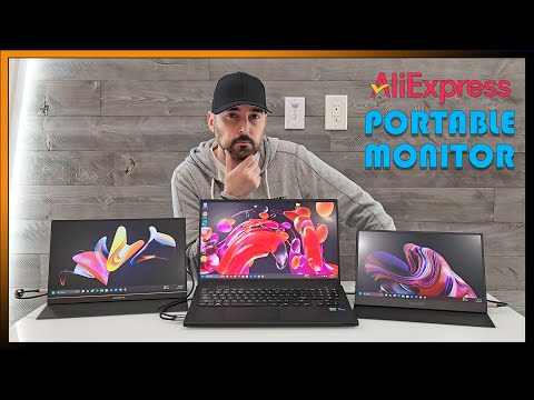 Wuawe & Arzopa Portable Monitor Review + AliExpress Double 11 Mega Sale Up To 90% Off!