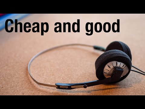 Koss KSC75: cheap audiophile headphones