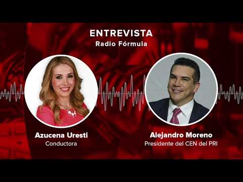 Entrevista a Alejandro Moreno con Azucena Uresti en Radio Fórmula 07/12/2020