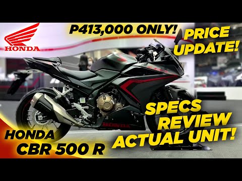 Honda CBR500 R Actual Unit | Specs and Price Philippines!