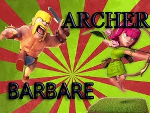 Clash Of Clan | Barbars Archers