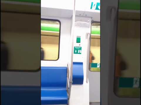 #2745 TRAVEL TIME - Metro Ride from Diagonal to Plaza Espanya Station(P1), Barcelona, Spain, Europe