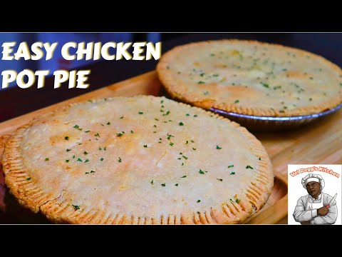 EASY CHICKEN POT PIE CASSEROLE  |  HOW TO MAKE CHICKEN POT PIE USING WHITE WINE HOMEMADE RECIPE