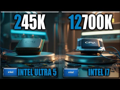 245K vs 12700K Gaming Benchmarks / Applications Tests