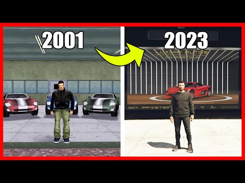 Evolution of Car Showrooms in GTA games! (2001-2023)