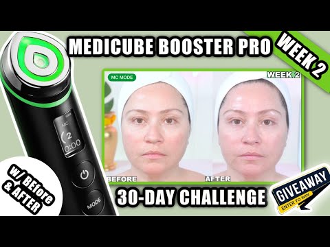 MEDICUBE BOOSTER PRO 30-DAY CHALLENGE | WEEK 2 - MC MODE #microcurrent