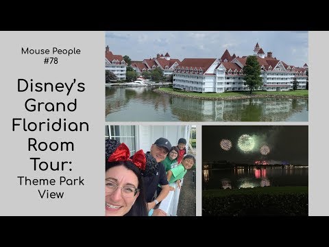 #78 Grand Floridian Room Tour-Theme Park View