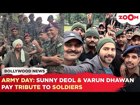 Sunny Deol and Varun Dhawan PAY TRIBUTE to Indian Soldiers on Army Day with HEARTFELT posts!