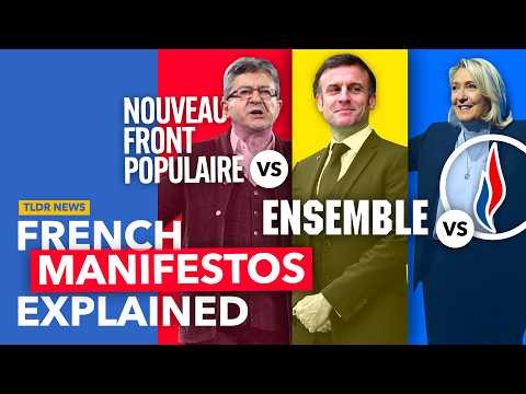 France’s 3 Big Parties’ Manifestos Compared