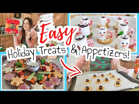 10 EASY Ritz Cracker Holiday Recipes 🎄 How to make Cracker Cookies & Appetizers for Christmas Cheap