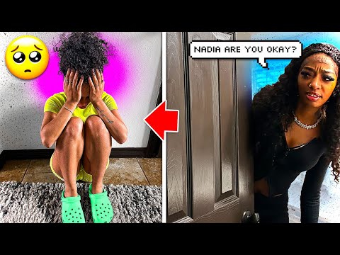 Crying With The Door Locked Prank On IDA *Cute Reaction🥺❤️*